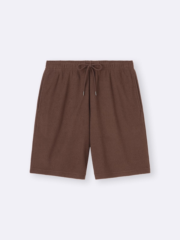 Pile Relaxed Knee Length Shorts