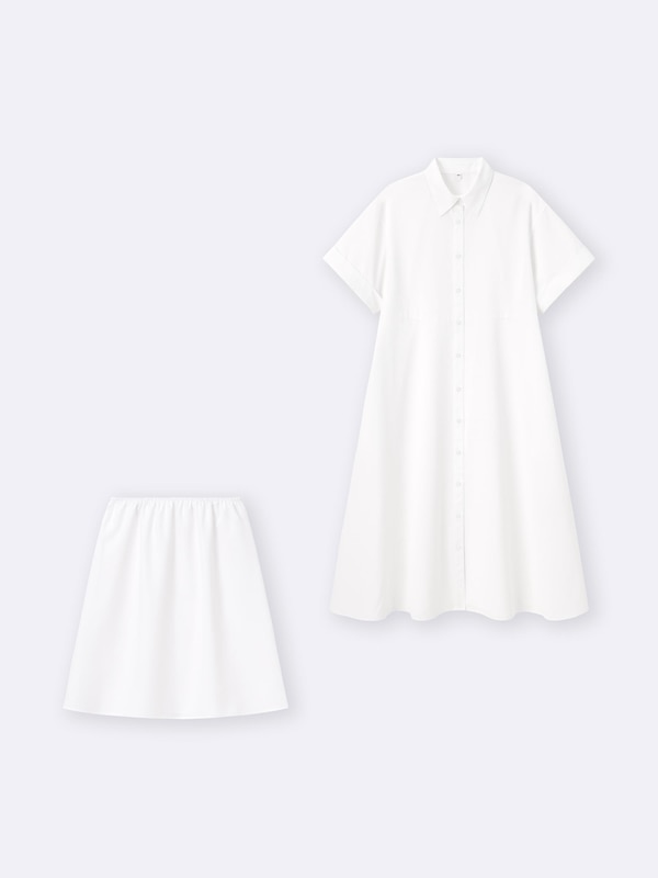 Flared Shirt Dress | Short