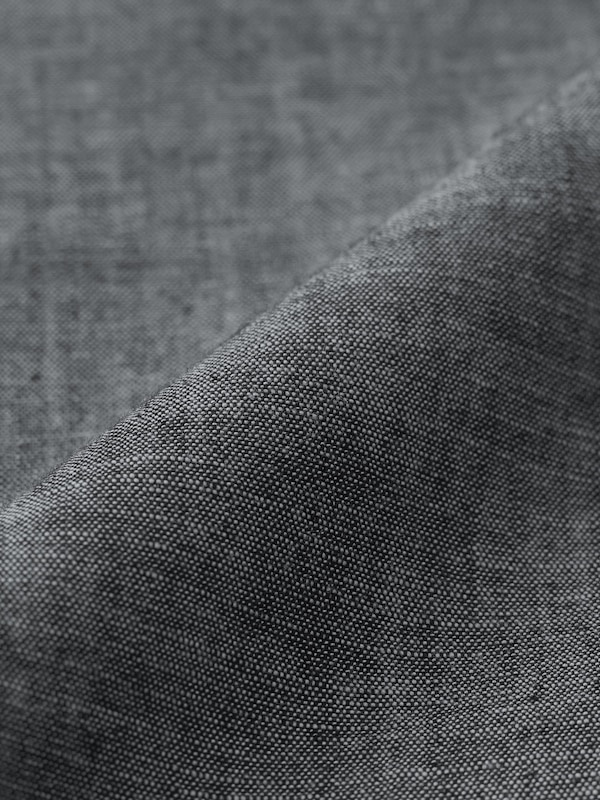 Denim Oversized Work Shirt | HalfSlv