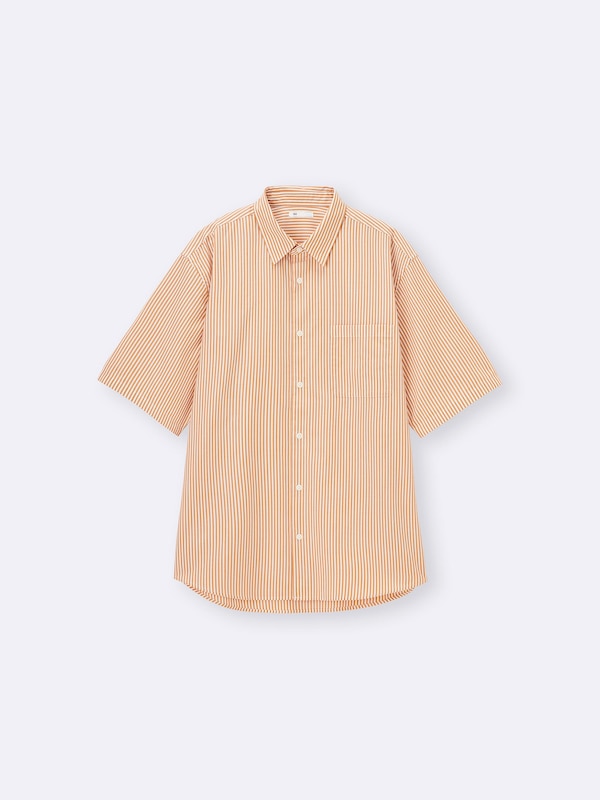 Easy Care Broadcloth Shirt | HalfSlv | Striped