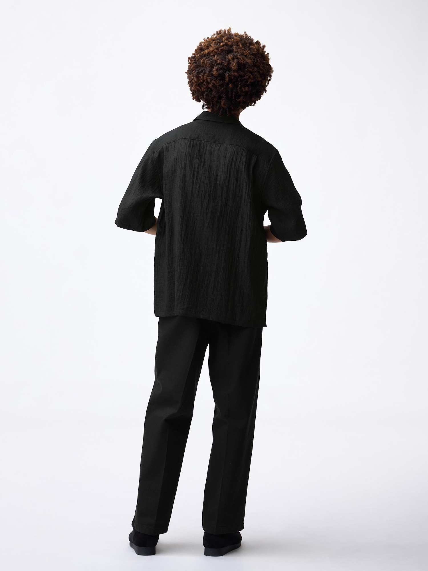 Unisex Twill Wide Straight Pants | GU US