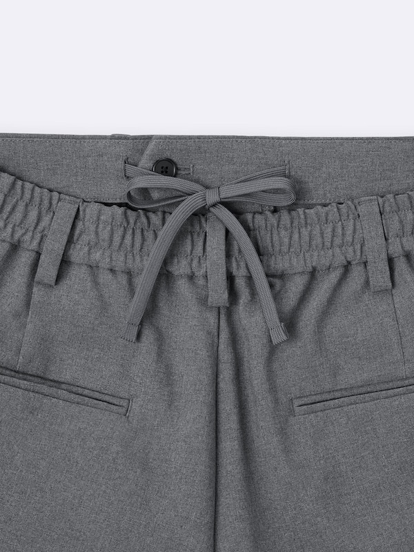 Wide Straight Slacks