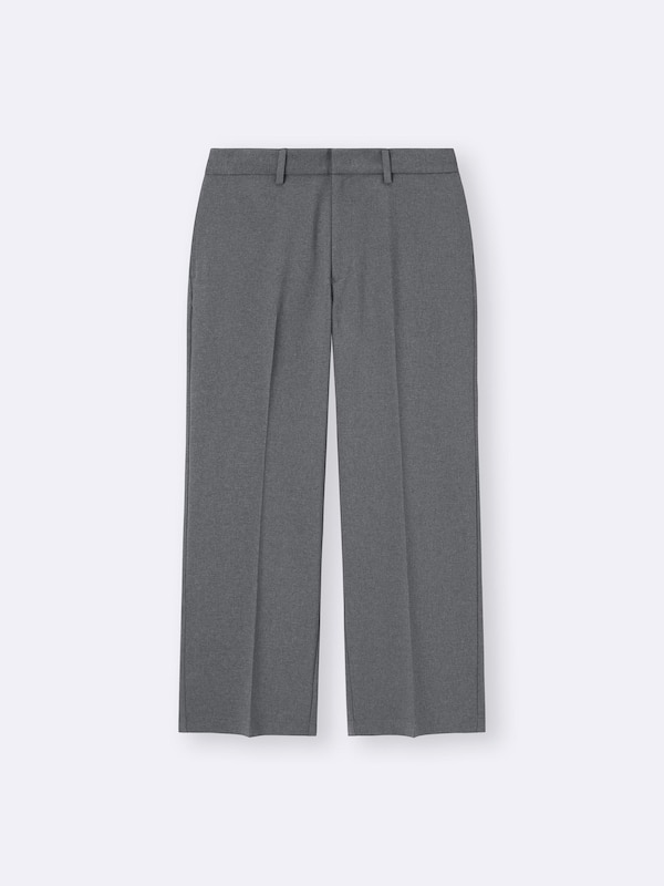 Wide Straight Slacks