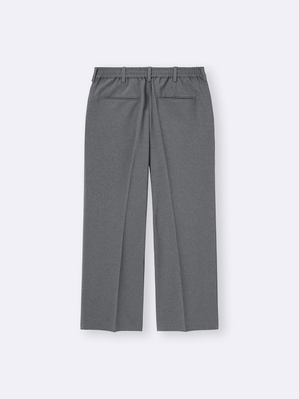 Wide Straight Slacks