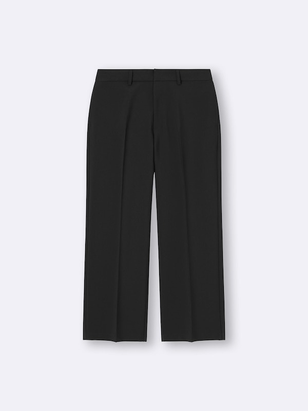 Wide Straight Slacks