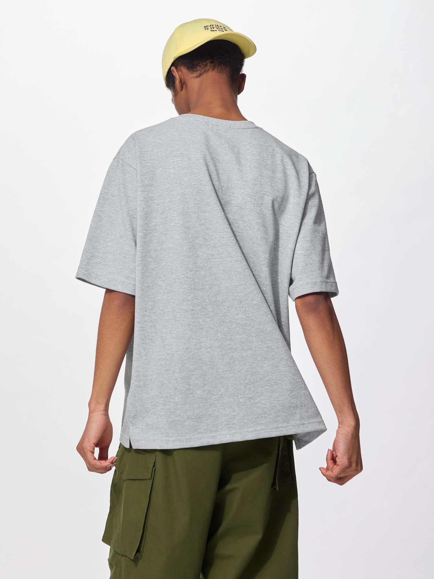 GUHROOVY グレー 半袖 Tシャツ L large グルーヴィー Unisex Dry Pique Crossed Neck T-Shirt | ENGINEERED GARMENTS | GU US
