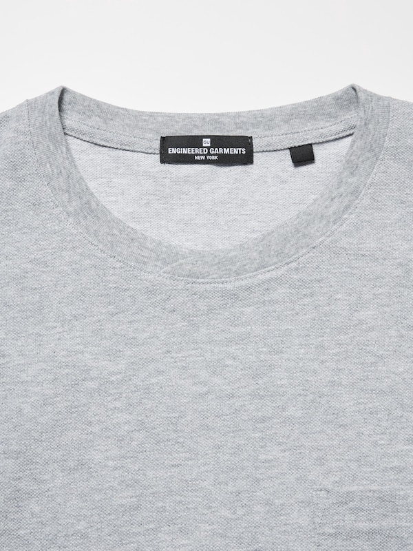 Dry Pique Crossed Neck T-Shirt | ENGINEERED GARMENTS