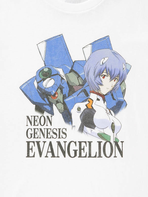 Washed Graphic T-Shirt | EVANGELION