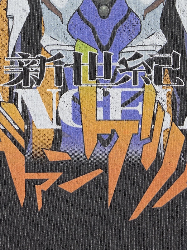 Washed Graphic T-Shirt | EVANGELION