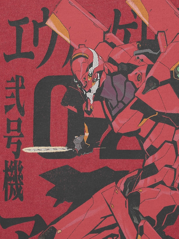 Washed Graphic T-Shirt | EVANGELION