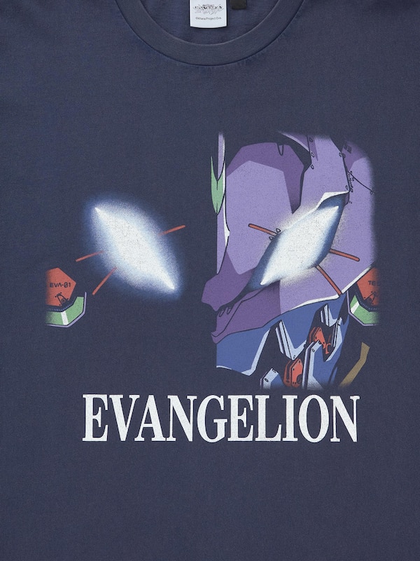 Washed Graphic T-Shirt | EVANGELION
