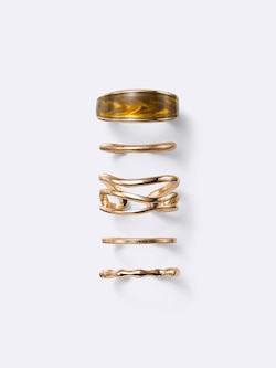 Color & Metal Ring 5-Pack
