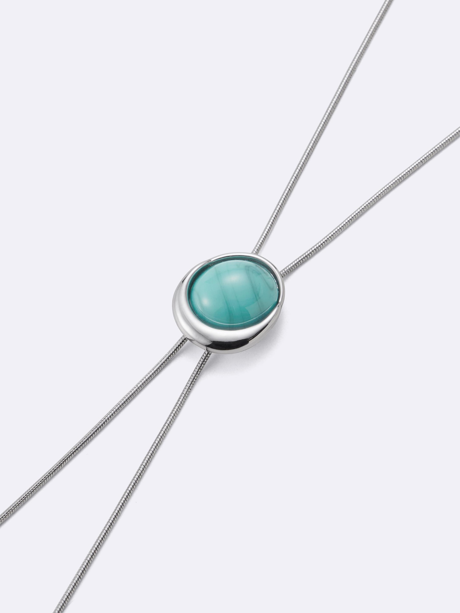 Women's Stone Motif Slide Chain Necklace | GU US