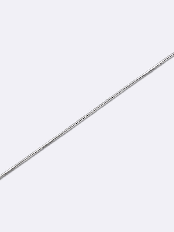 Stone Motif Slide Chain Necklace