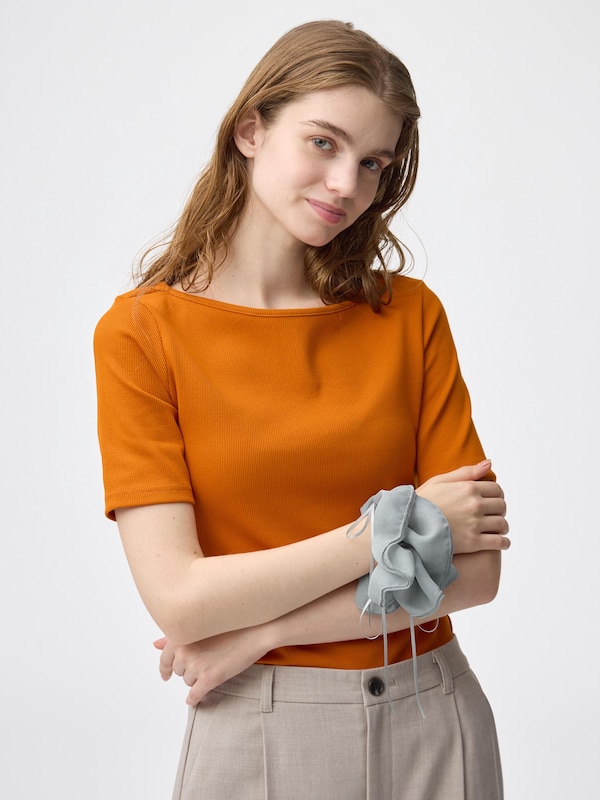 Piping Ribbon Scrunchie