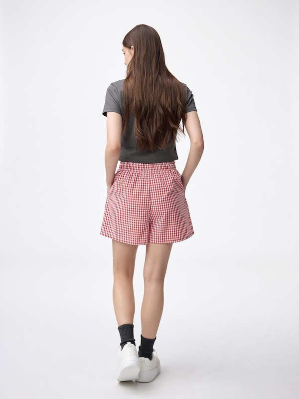 Pajamas Short Pants | Checked