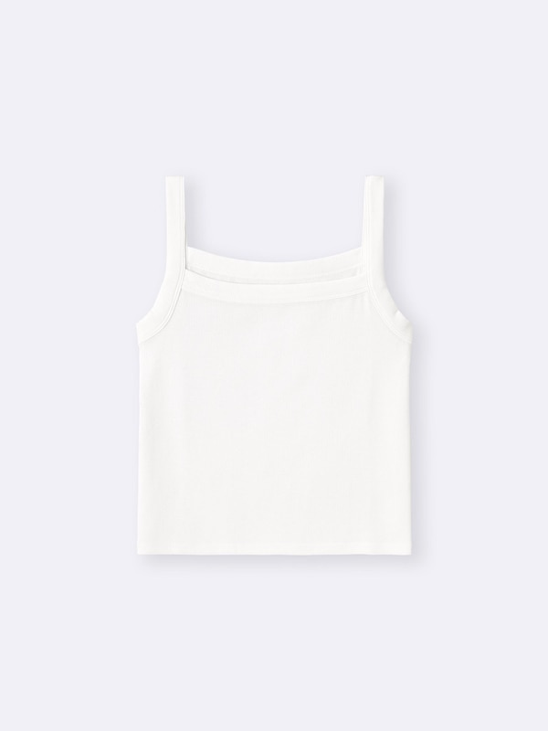 Cotton Blend Square Neck Camisole | Dry