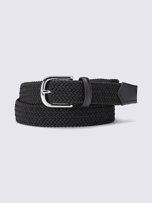 Leather Combination Mesh Belt | CL