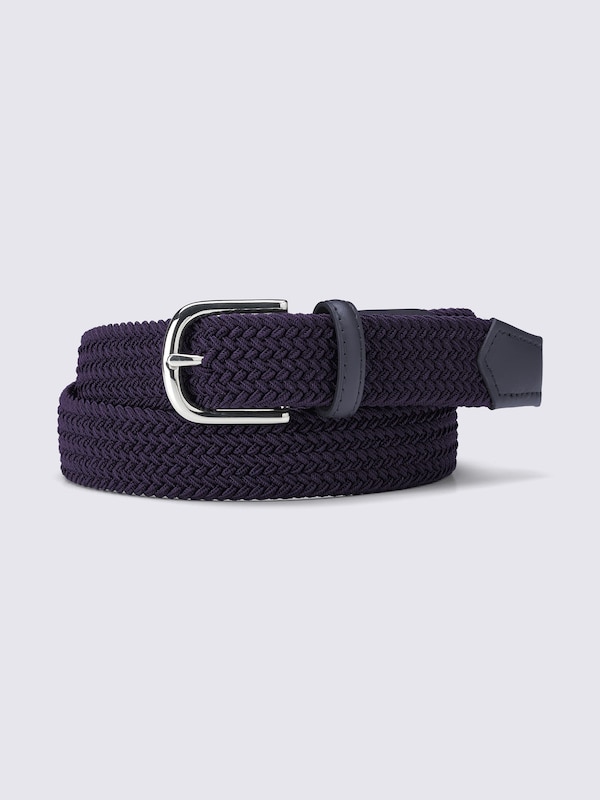 Leather Combination Mesh Belt | CL