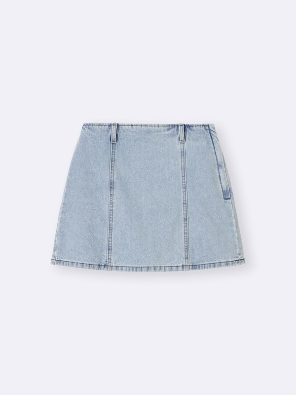 Denim Skort