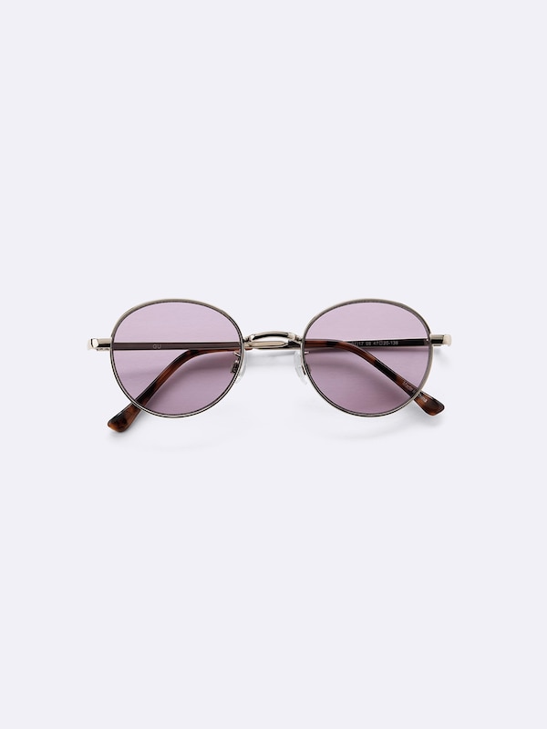 UV Protection Round Metal Sunglasses