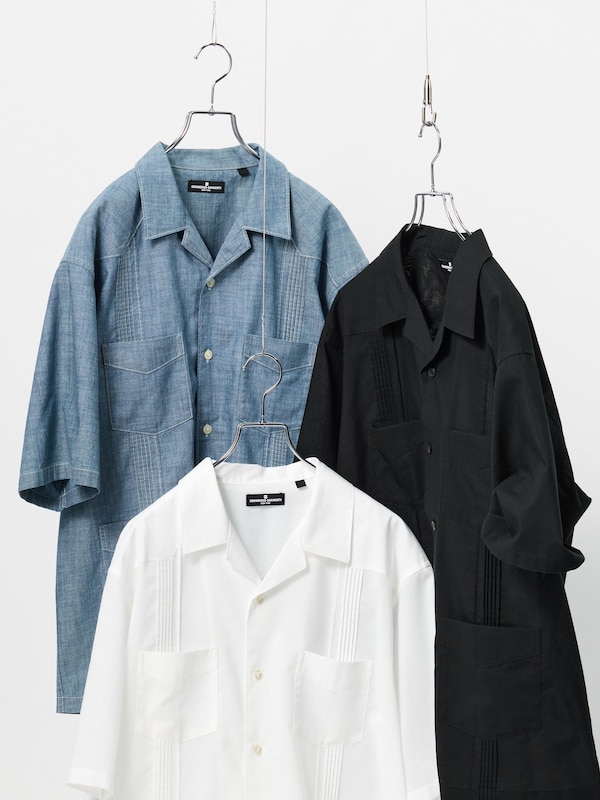Guayabera Shirt | HalfSlv | ENGINEERED GARMENTS