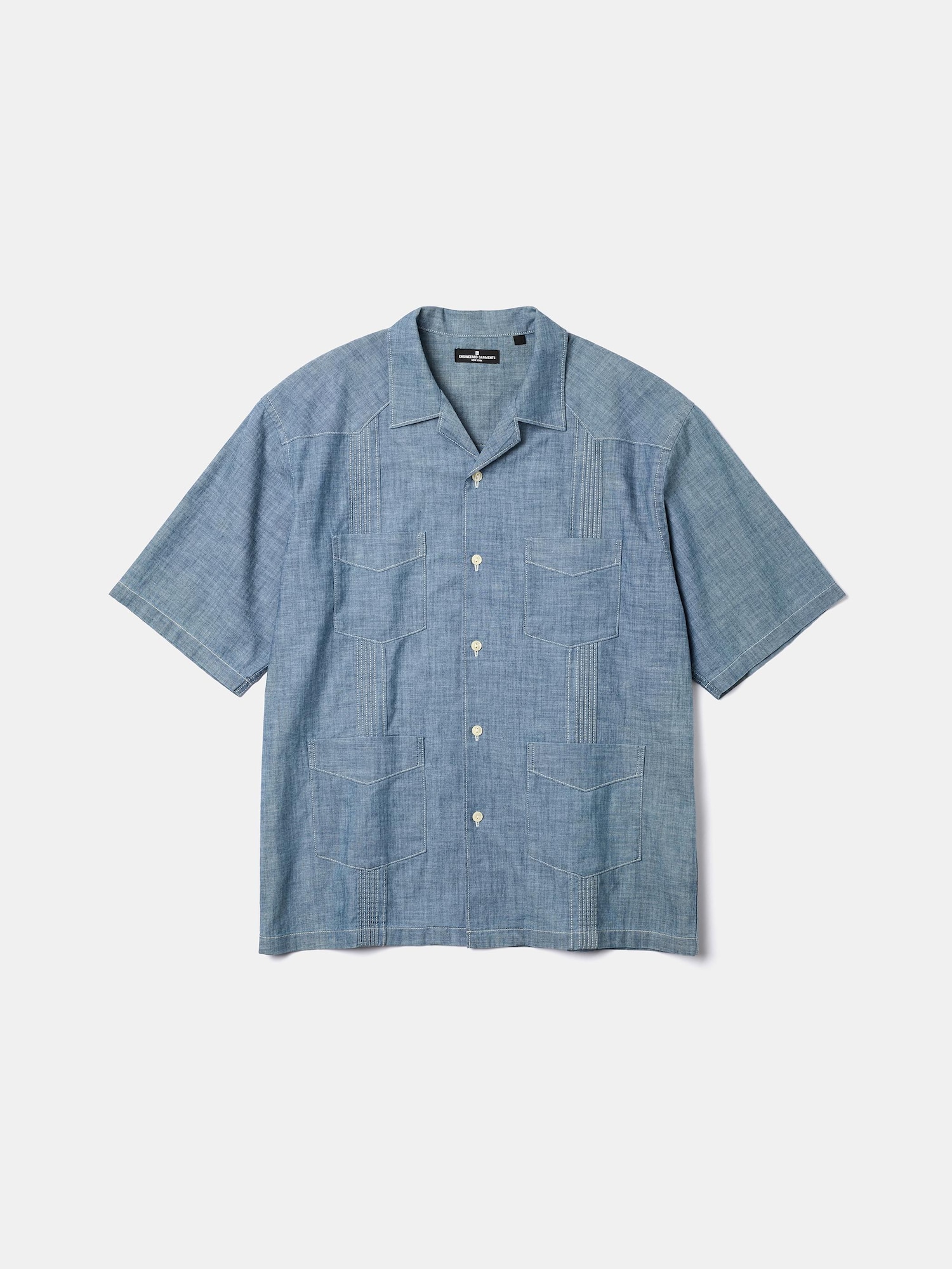 Unisex Guayabera Shirt | HalfSlv | ENGINEERED GARMENTS | GU US