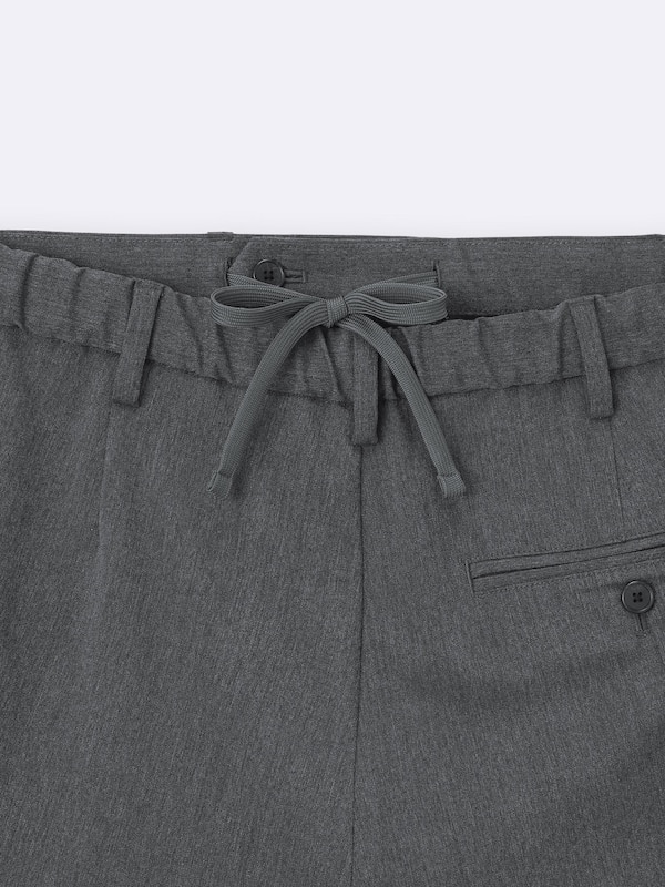 Pleated Baggy Shorts