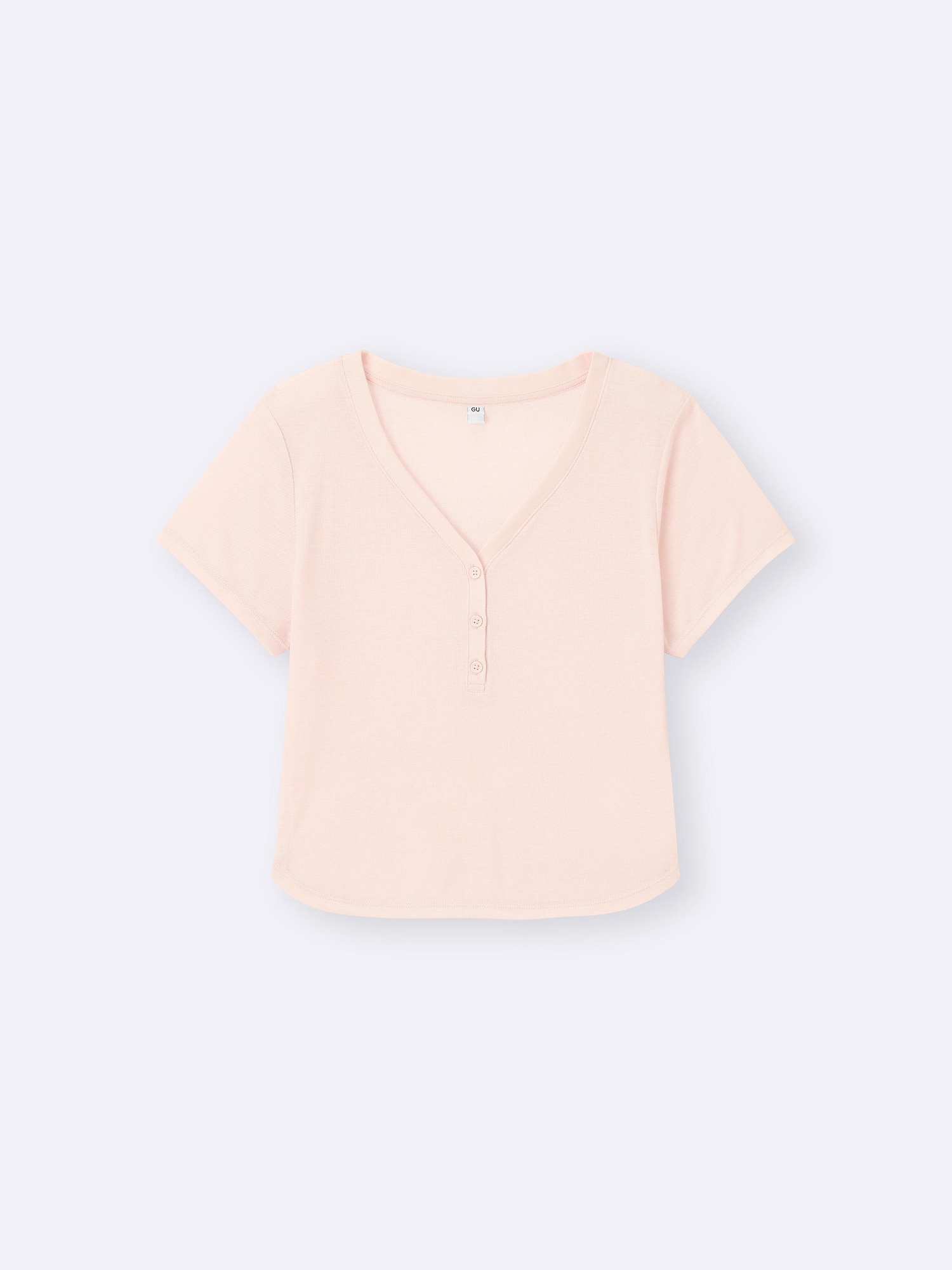 Women's Soft Sheer Henley Neck T-Shirt | GU US