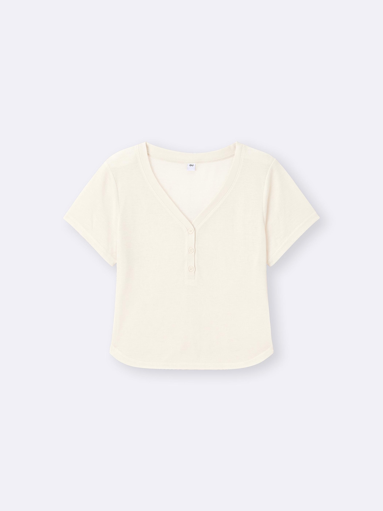 Women's Soft Sheer Henley Neck T-Shirt | GU US