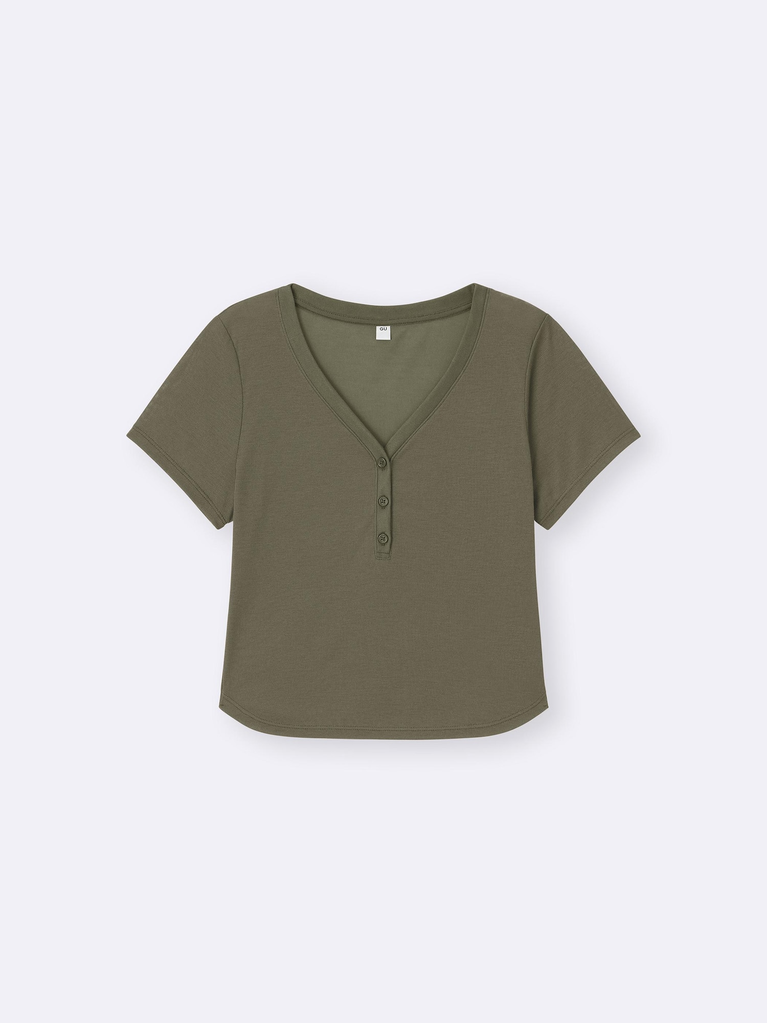 Women's Soft Sheer Henley Neck T-Shirt | GU US
