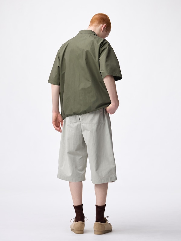 Rip Stop Cropped Pants