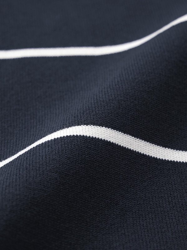 Washable Knitted Striped T-Shirt | Halfslv