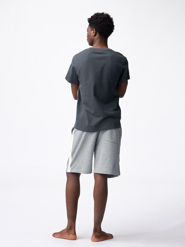 Sweat Relaxed Knee Length Shorts | Lined