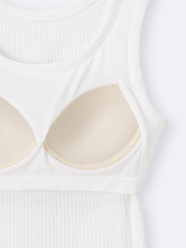 Bra-Feel Ribbed Tank Top