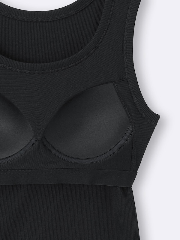 Bra-Feel Ribbed Tank Top
