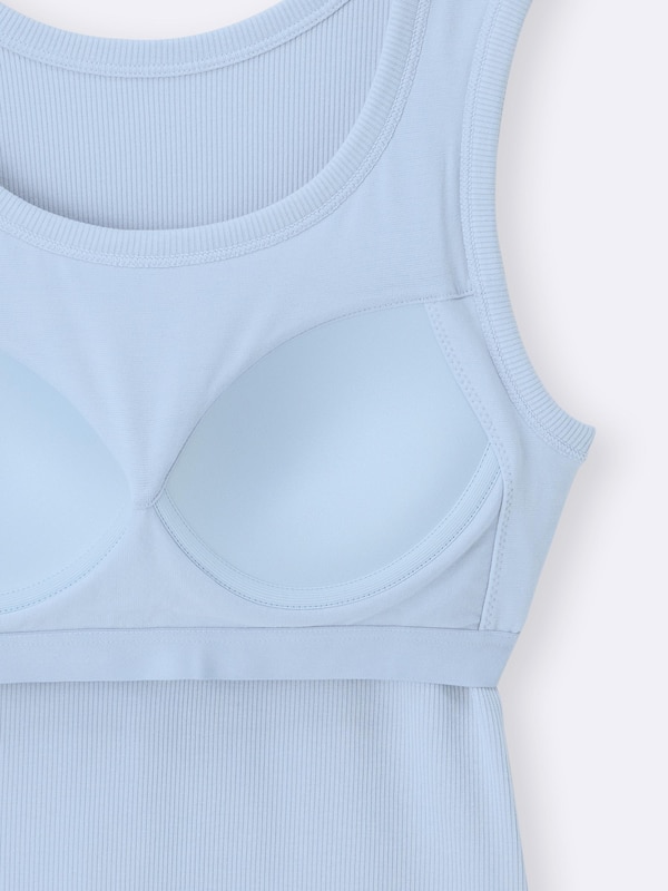 Bra-Feel Ribbed Tank Top
