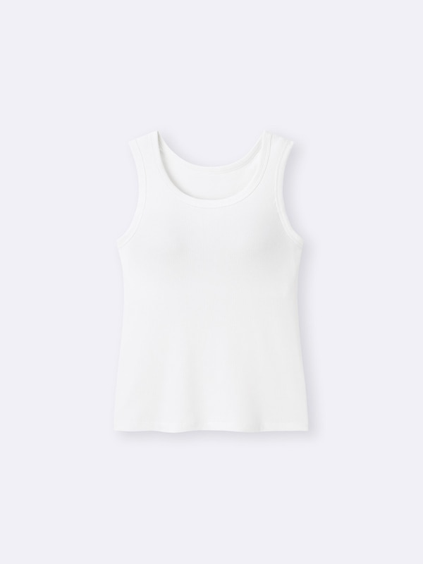 Bra-Feel Ribbed Tank Top