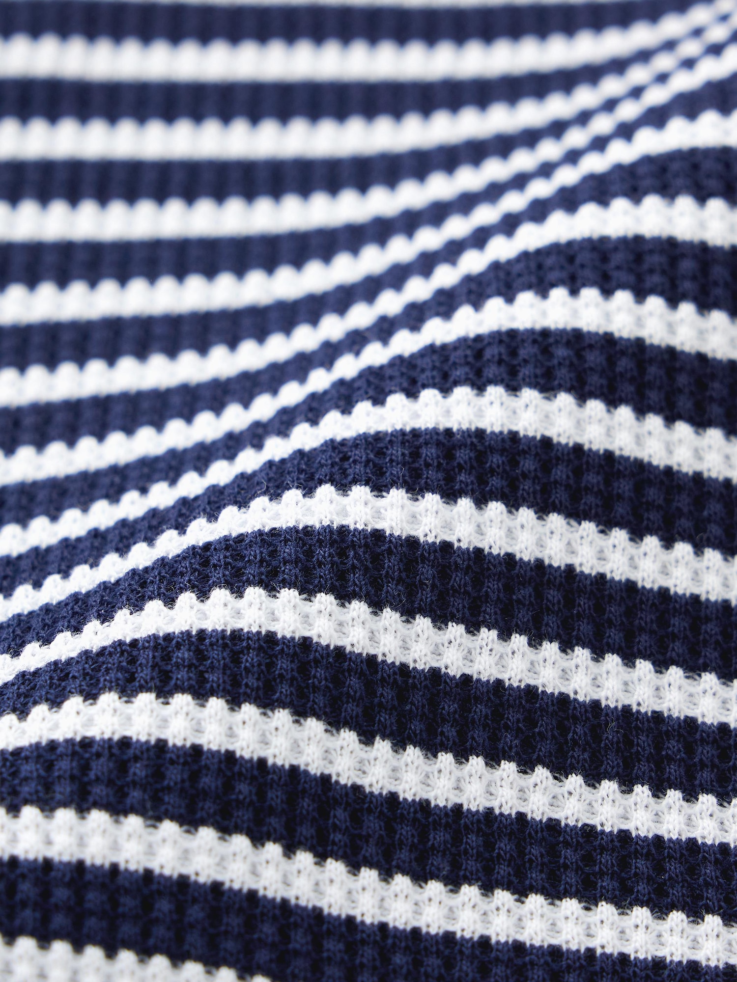 Men's Dry Waffle T-Shirt | Striped | GU US