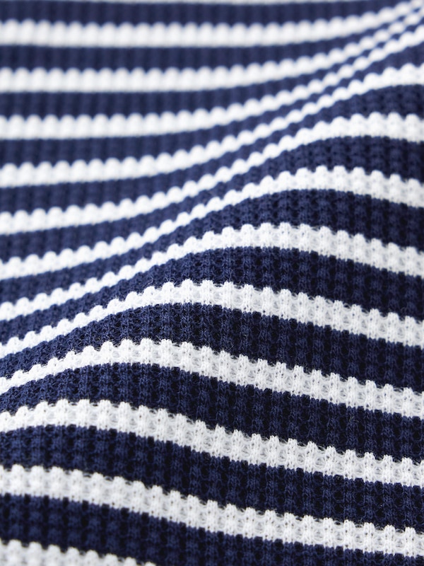 Dry Waffle T-Shirt | Striped