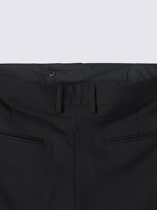 Wide Straight Slacks | MN