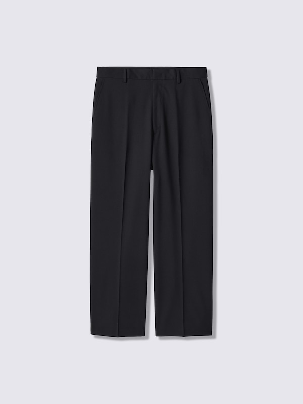 Wide Straight Slacks | MN