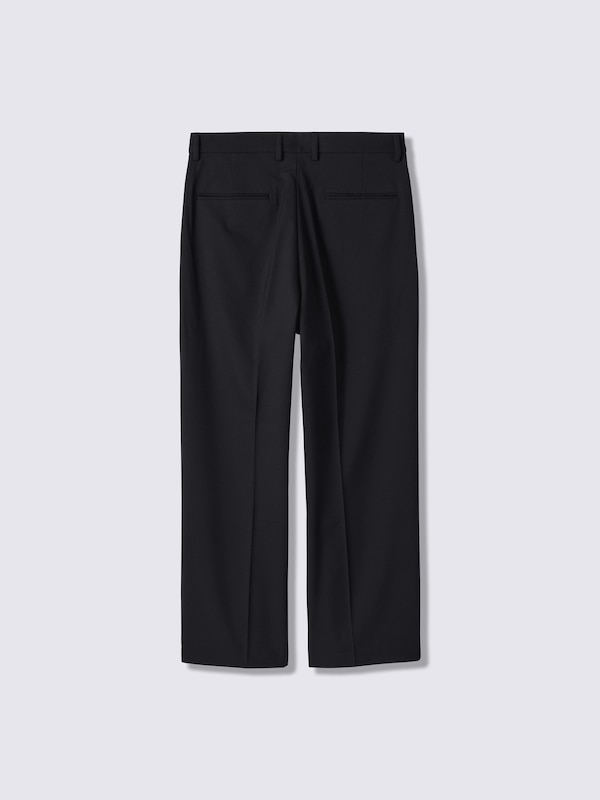 Wide Straight Slacks | MN