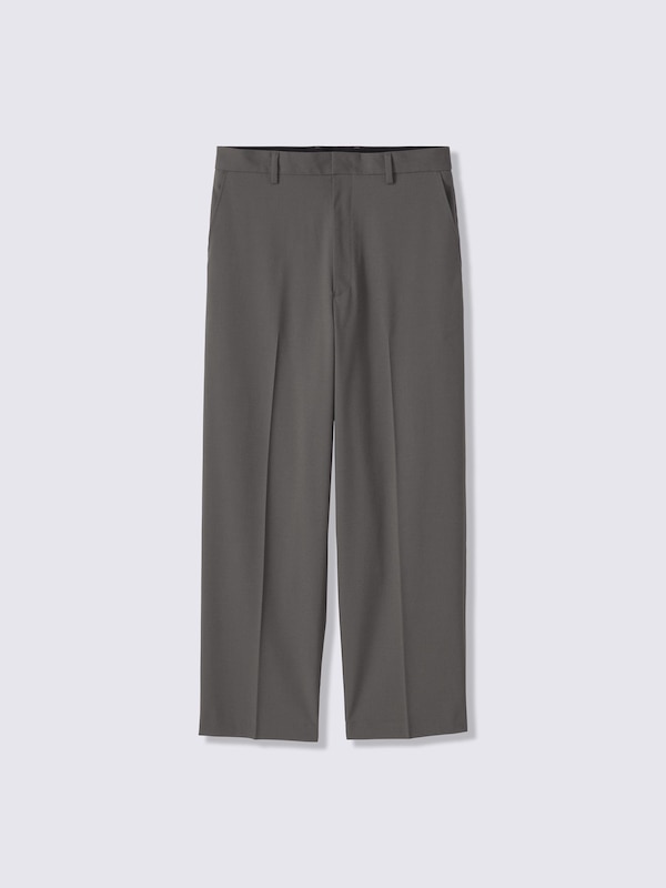 Wide Straight Slacks | MN