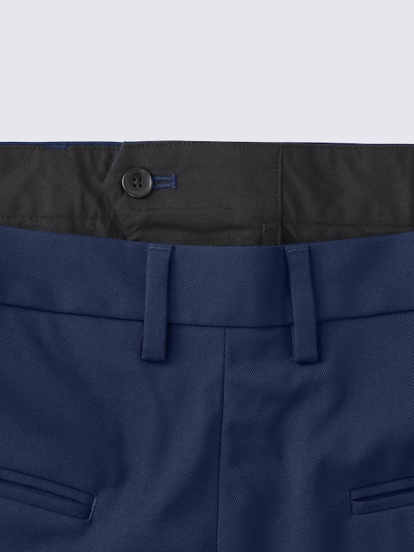 Wide Straight Slacks | Long | MN