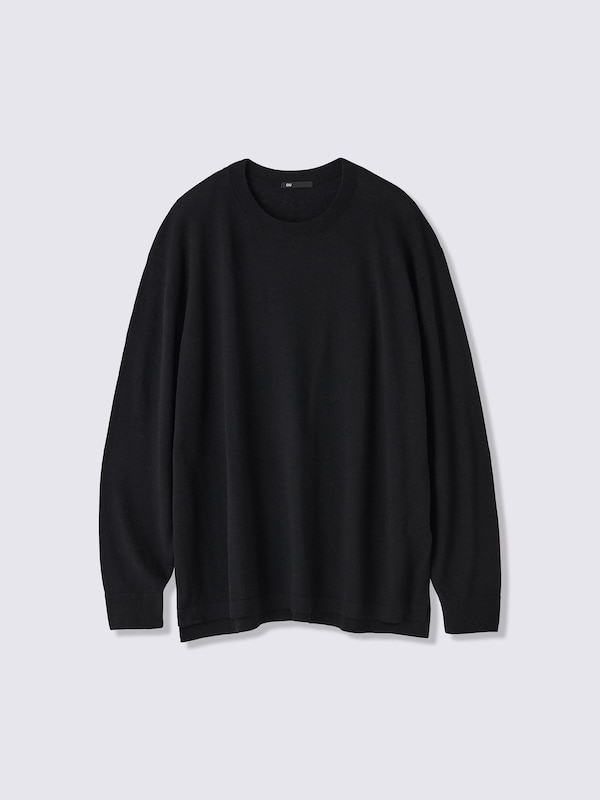Fine Gauge Knit Crew Neck Sweater | MN