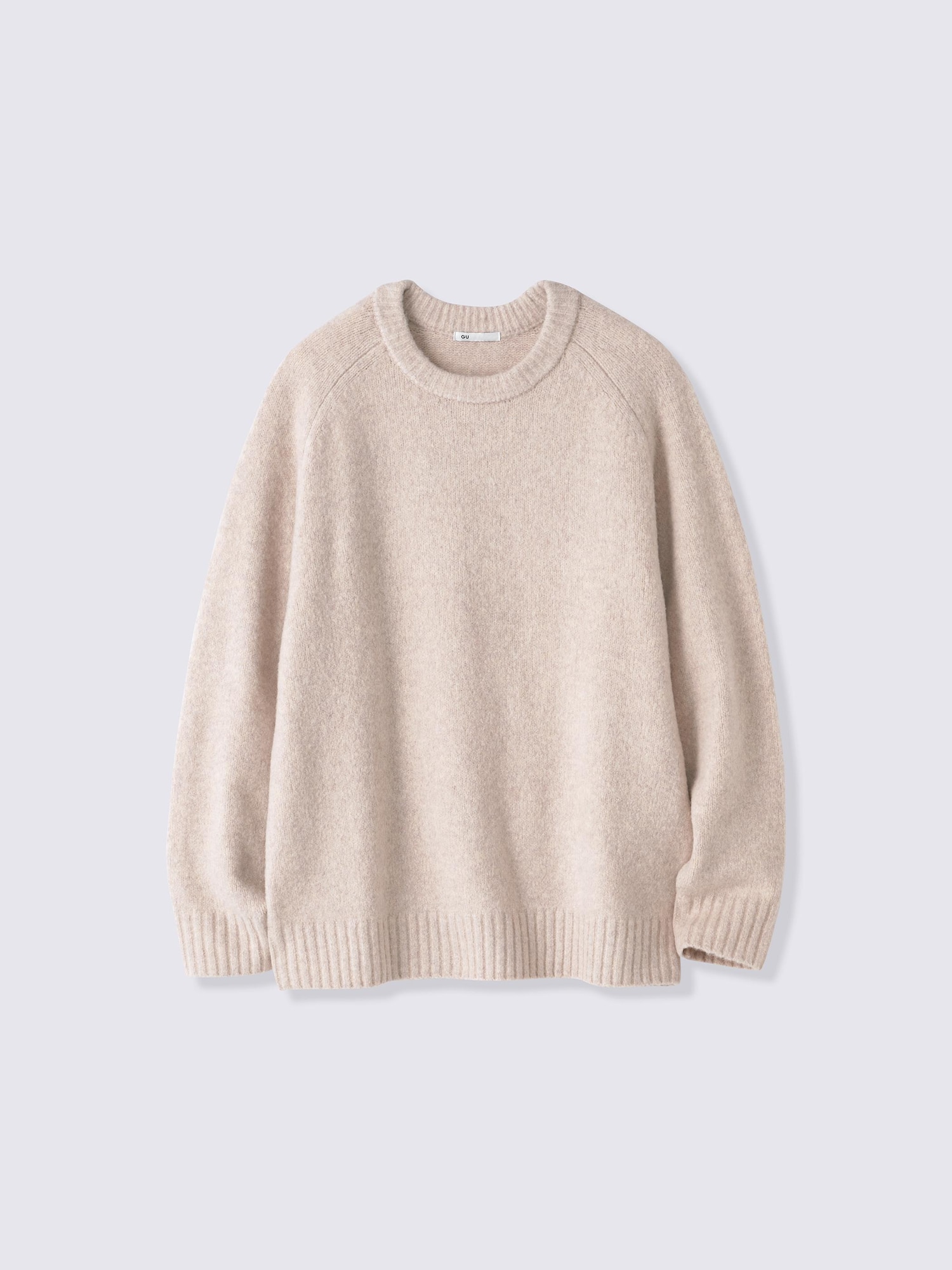 Men's Puffy Touch Knit Crew Neck Sweater | CL | GU US