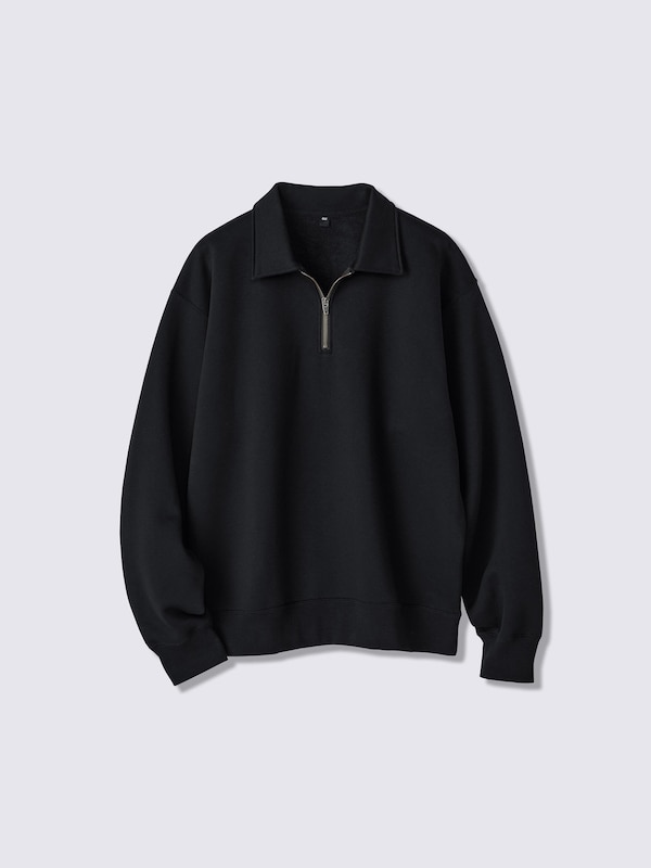 Heavy Weight Sweat Half-Zip Pullover | ST