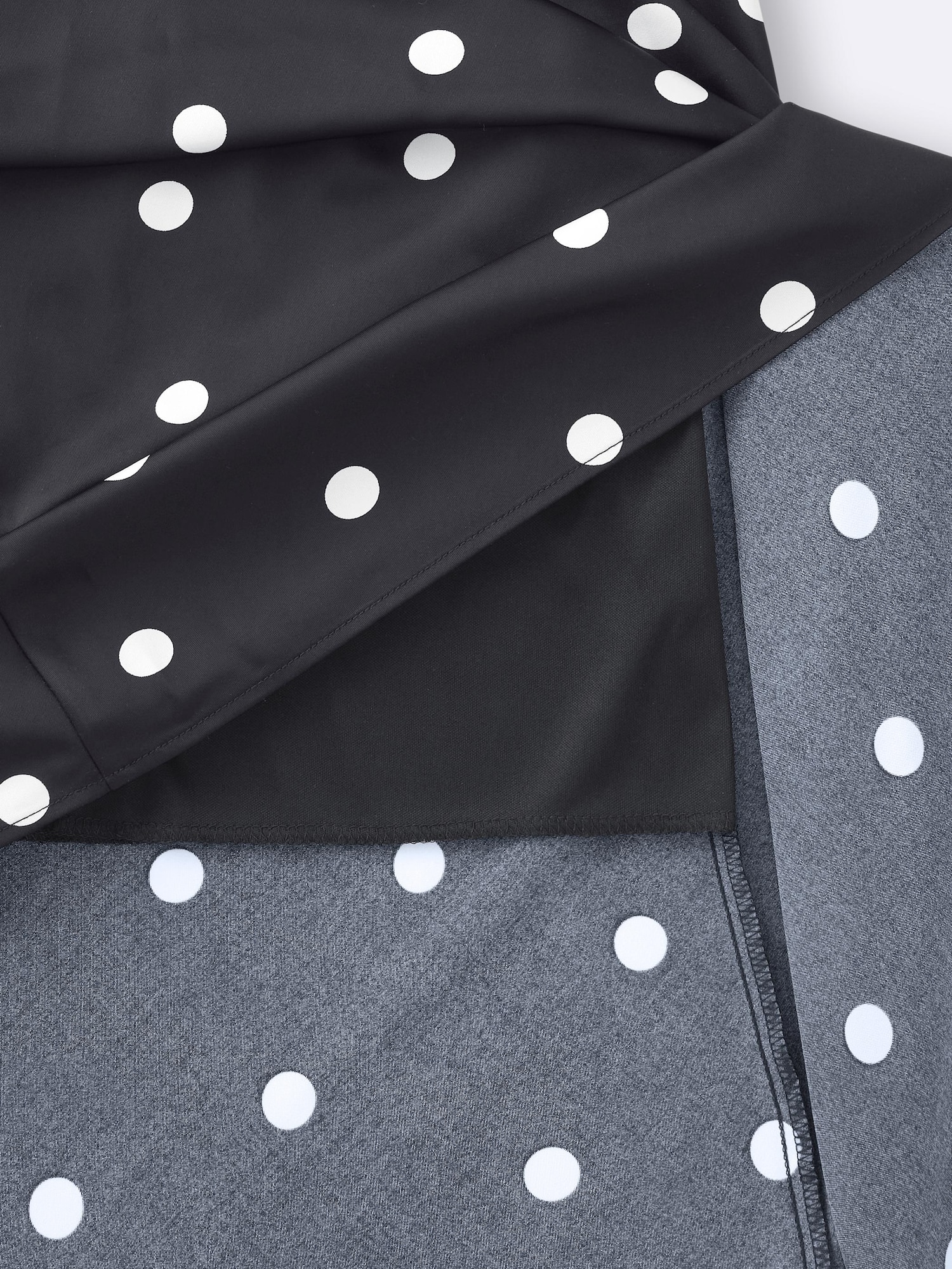 Women's Satin Dot Flared Skirt | GU US