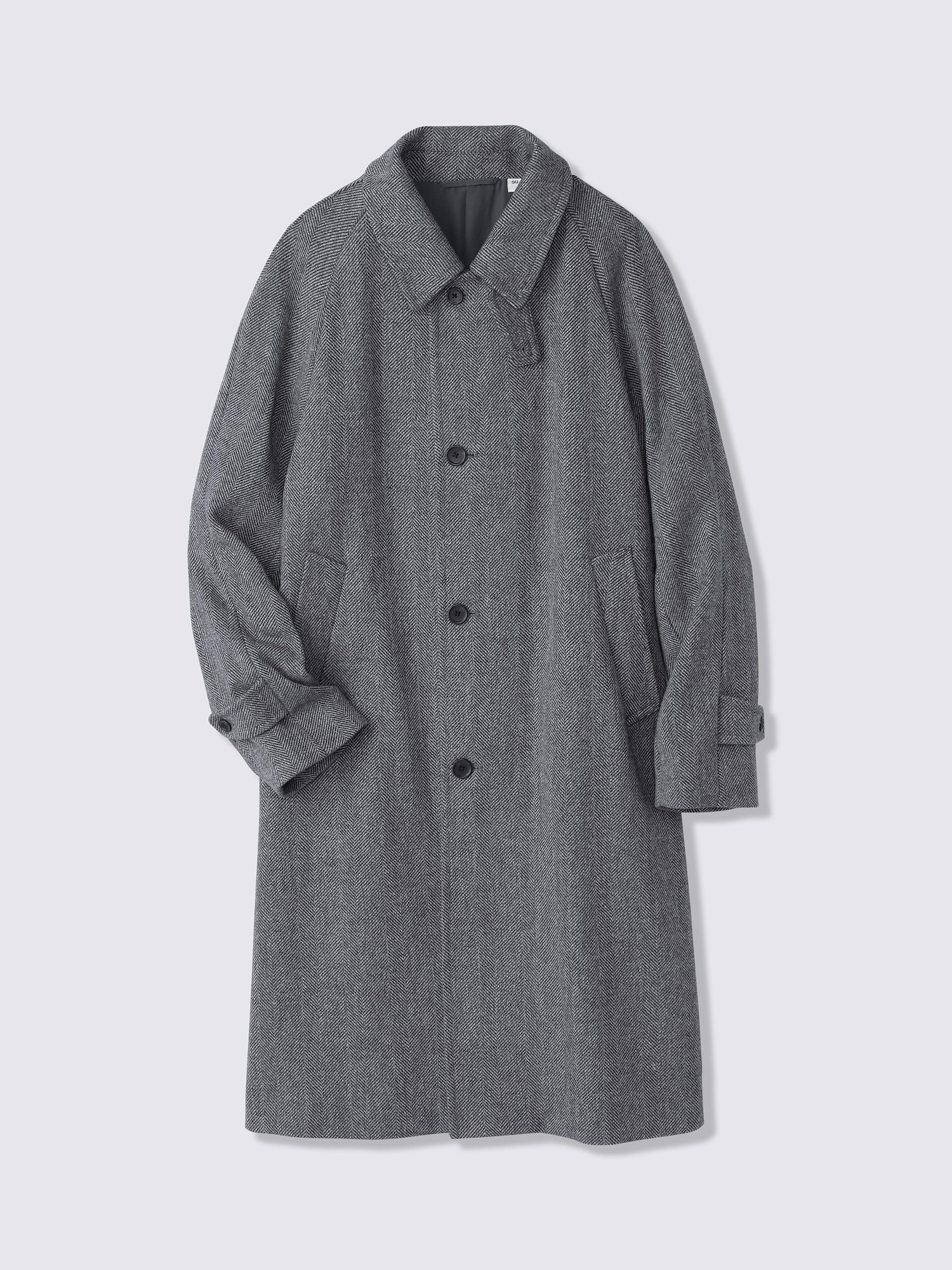 Men's COZY MELTON Balmacaan Coat | CL | GU US